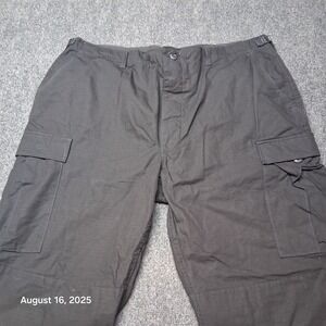 US Army Black Cargo Pants Mens Size XL Long Combat Trousers PII100-98-C-9500
